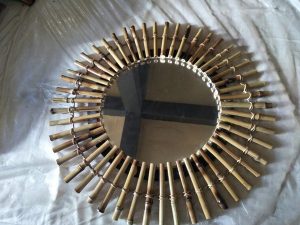 Jual Bingkai Cermin Bambu Kirim ke Banjarnegara: Custom & Ready Stock - Bambu.Furnitur.co.id